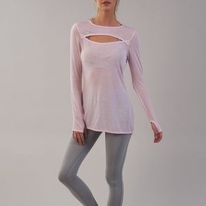 Gymshark cutout long sleeve tee